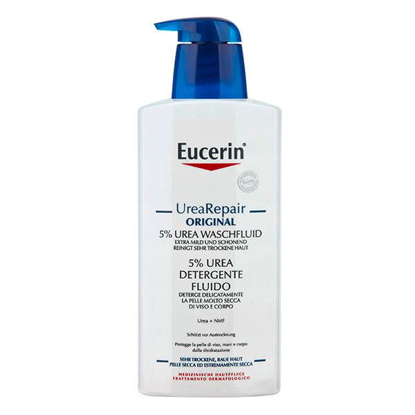 eucerin urearepair original liquido di lavaggio 5 400 ml