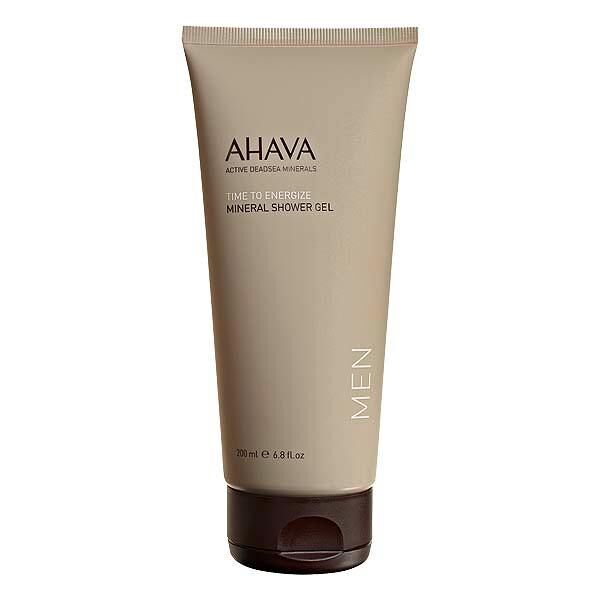 ahava time to energize men mineral shower gel 200 ml