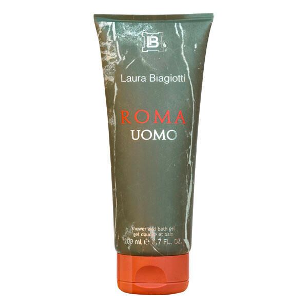 laura biagiotti roma uomo gel doccia 200 ml