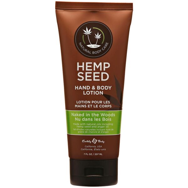 earthly body hemp seed seed naked in the woods hand & body lotion 207 ml