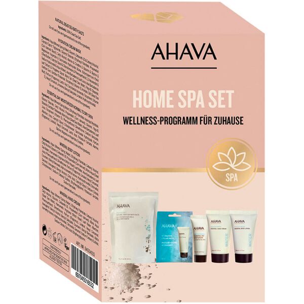 ahava home spa set