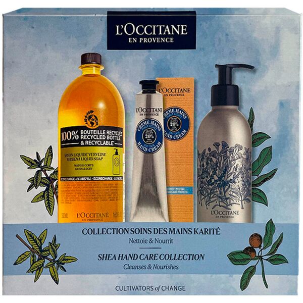 l'occitane set per la cura delle mani al karité