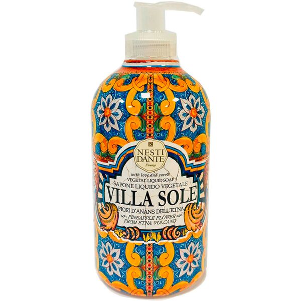 nesti dante villa sole fiori d´ananas dell´etna liquid soap 500 ml