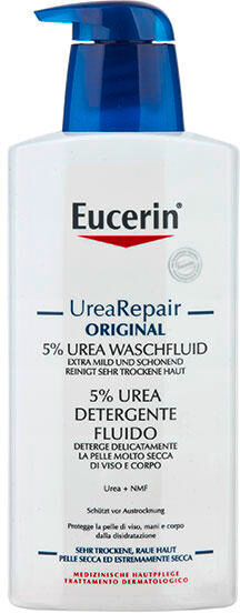 eucerin urearepair original liquido di lavaggio 5 400 ml