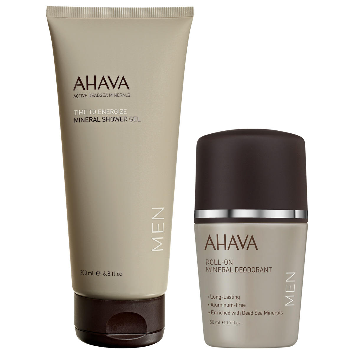 ahava time to energize men body care set