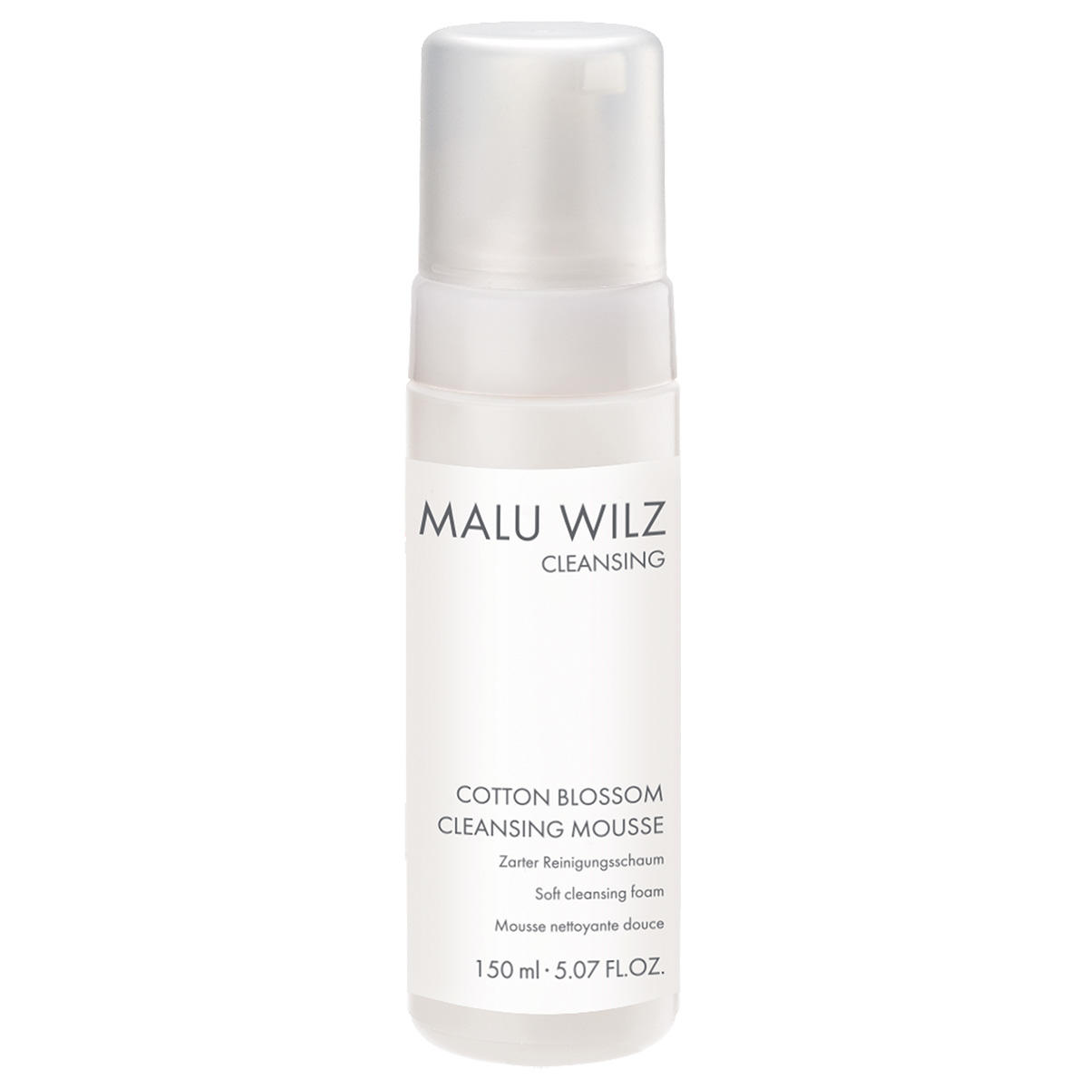 malu wilz cleansing cotton blossom cleansing mousse 150 ml