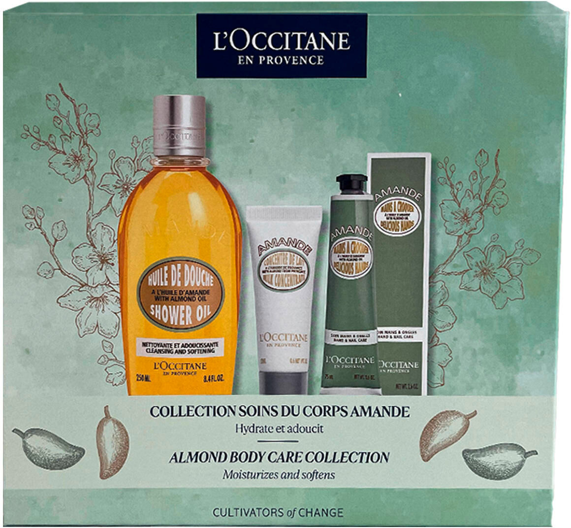 l'occitane mandel set per la cura del corpo