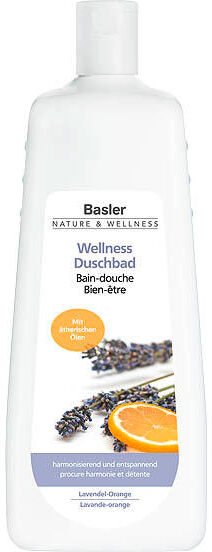 Basler Nature & Wellness Bagno doccia benessere lavanda-arancia Bottiglia economica da 1 litro