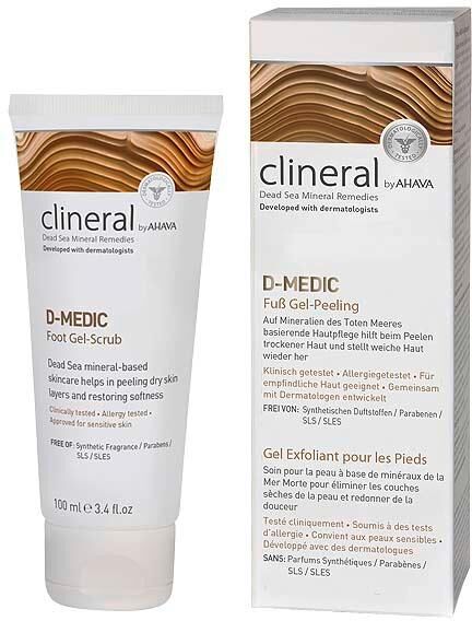 AHAVA Clineral D-MEDIC Foot Gel-Scrub 100 ml