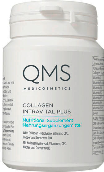 qms collagen intravital plus nutritional supplement, 60 stück confezioni da 60 pezzi