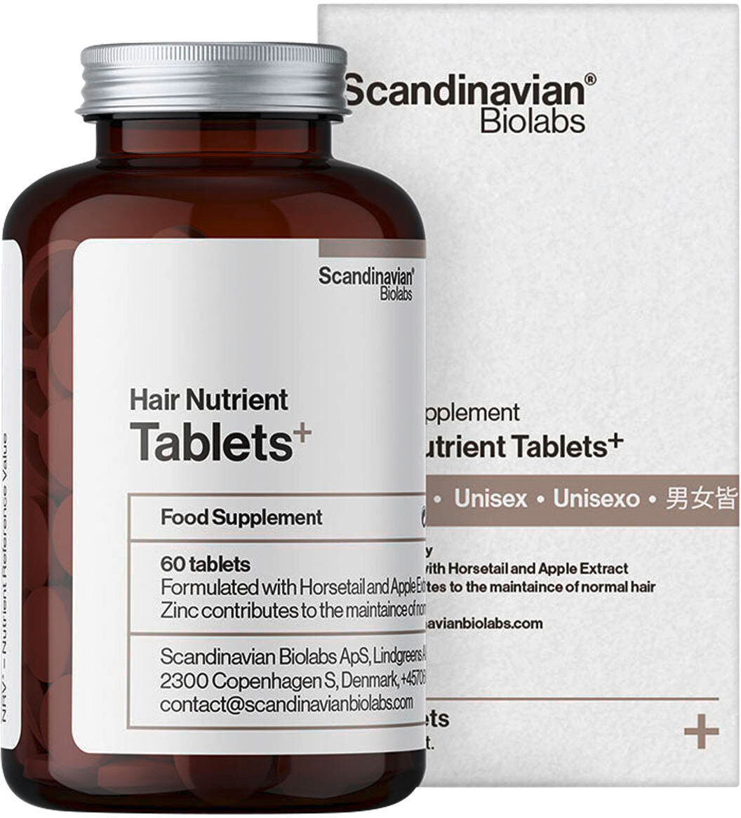 scandinavian biolabs hair nutrient tablets 60 stück