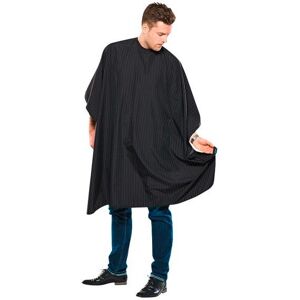 Trend Design Mens Cape Black 170 cm 137 cm Druckknopfverschluss Nero