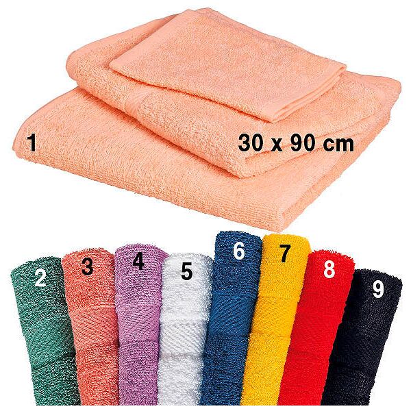 fripac-medis cabinet terry energy saving towel salmone (3) salmone