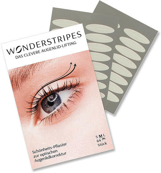 wonderstripes correzione delle palpebre taglia m 64 pezzi per confezione