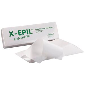 X-Epil Strisce di pile Corto, 23 x 7 cm, 100 pezzi.