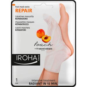 IROHA nature Maschera per piedi alla pesca di riparazione 1 coppia