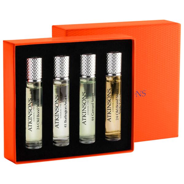 atkinsons iconic travel spray set 4 x 10 ml