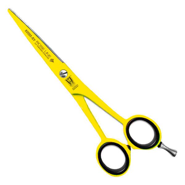 witte forbici per capelli rose line 5,5 shock giallo giallo shock