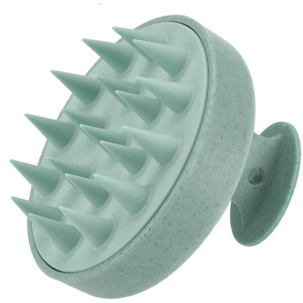 efalock greentools spazzola per shampoo/massaggio della testa mintgreen verde menta