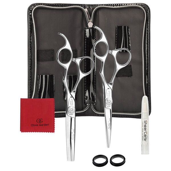 olivia garden silkcut silver set