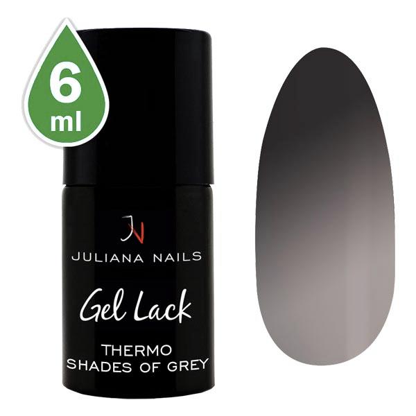 juliana nails gel lack thermo effekt magical grey, bottiglia 6 ml grigio magico