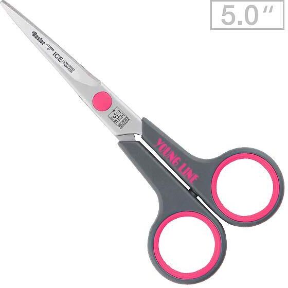 basler young line forbici per capelli young line 5, rosa rosa