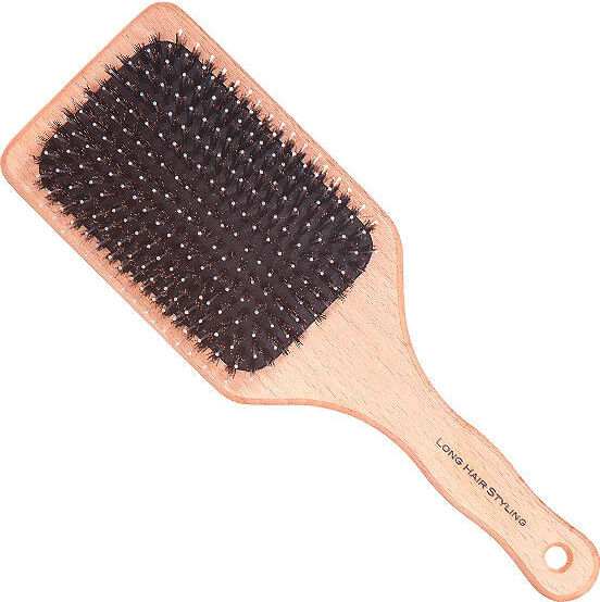 long hair styling paddle brush