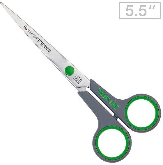 basler young line forbici per capelli young line 5½, verde verde