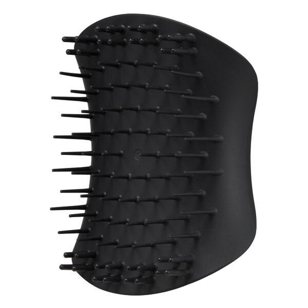 tangle teezer scalp exfoliator & massager onyx black nero onyx