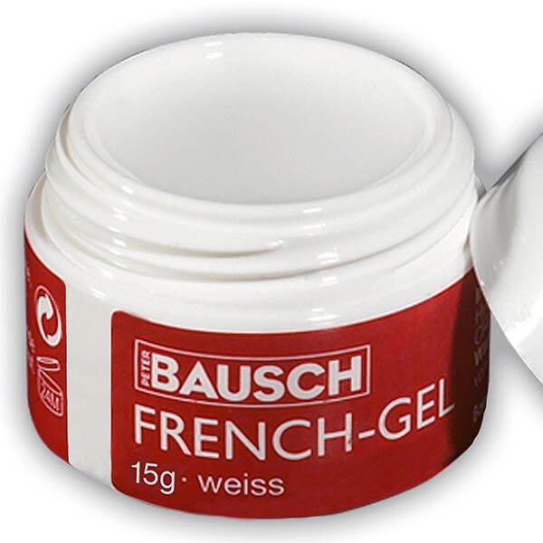 Bausch French Gel Viscosità sottile bianca Bianco
