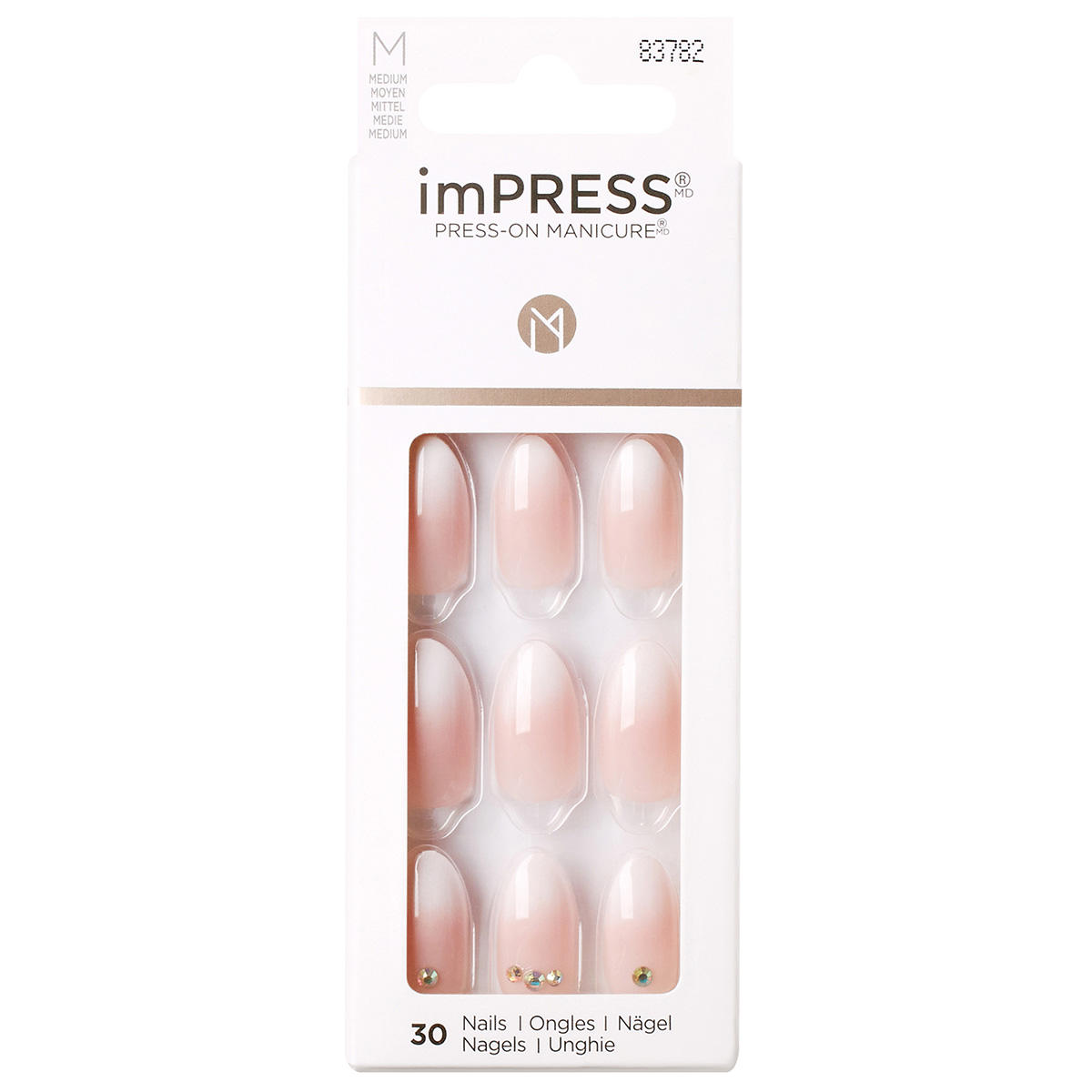 KISS imPRESS Nails Medium Awestruck