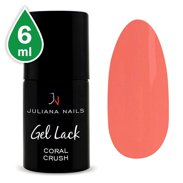 Juliana Nails Gel Lack Coral Crush, Flasche 6 ml Cotta di corallo
