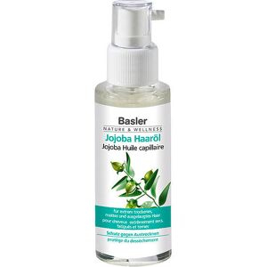 Olio per Capelli di Jojoba Basler Bottiglia di Vetro con Dispenser Olio per Capelli di Jojoba Basler Bottiglia di Vetro con Dispenser