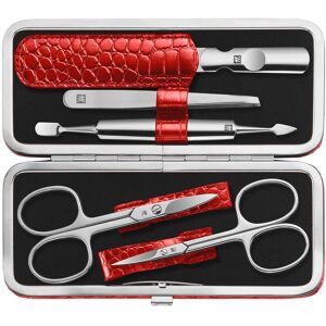 ZWILLING Set manicure classico 5 pezzi in rosso ZWILLING Set manicure classico 5 pezzi in rosso