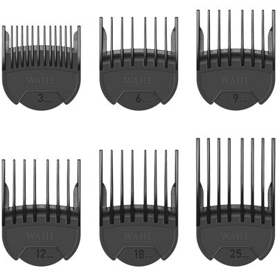 Wahl Set di pettini a innesto, 6 pezzi Wahl Set di pettini a innesto, 6 pezzi