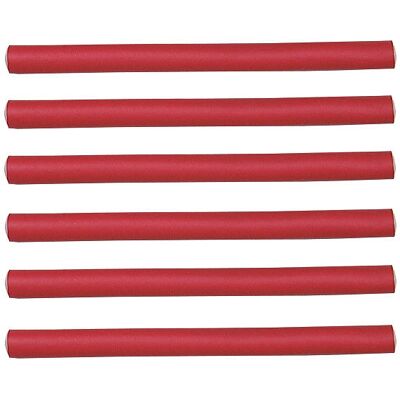 Efalock Professionale Rollers - Flessibili, 180mm, Rosso Efalock Professionale Rollers - Flessibili, 180mm, Rosso