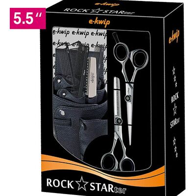 e-kwip Rock Starter Set Offset - Set per acconciature e-kwip Rock Starter Set Offset - Set per acconciature