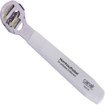 Canal Pialla per calli con manico in plastica, 14 cm Canal Pialla per calli con manico in plastica, 14 cm