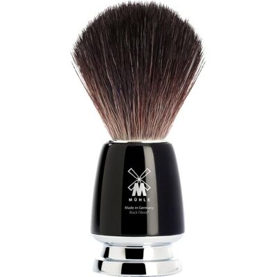 MÜHLE RYTMO Pennello da barba nero in fibra di resina preziosa MÜHLE RYTMO Pennello da barba nero in fibra di resina preziosa