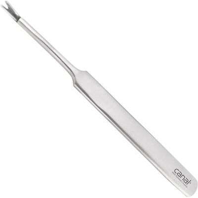 Canal Strumento per cura delle unghie - 12 cm in acciaio inossidabile - Per rimuovere le cuticole Canal Strumento per cura delle unghie - 12 cm in acciaio inossidabile - Per rimuovere le cuticole
