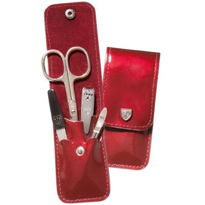Set manicure Drei Schwerter - Elegante Bordeaux - Custodia per Manicure Set manicure Drei Schwerter - Elegante Bordeaux - Custodia per Manicure