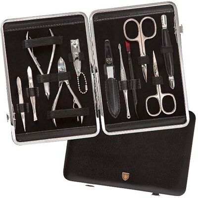 Set manicure Drei Schwerter - 11 pezzi con custodia da viaggio Set manicure Drei Schwerter - 11 pezzi con custodia da viaggio