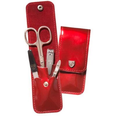 Set manicure Drei Schwerter - Elegante Bordeaux - Custodia per Manicure Set manicure Drei Schwerter - Elegante Bordeaux - Custodia per Manicure