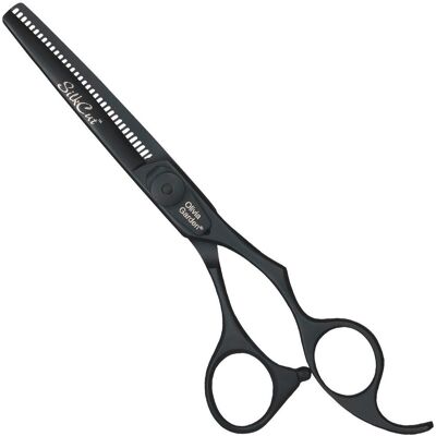 Olivia Garden SilkCut Matt Black Modellierschere 6" Olivia Garden SilkCut Matt Black Modellierschere 6"