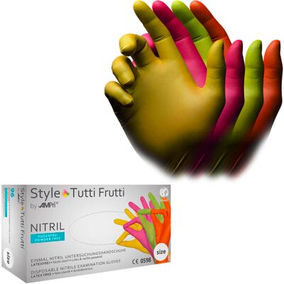 AMPri Guanti in nitrile Tutti Frutti L AMPri Guanti in nitrile Tutti Frutti L