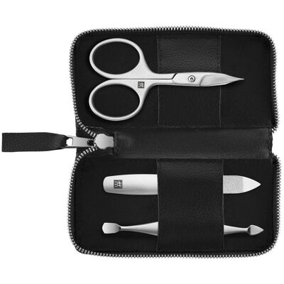 ZWILLING Set per la cura delle unghie vegano, 3 pezzi in nero ZWILLING Set per la cura delle unghie vegano, 3 pezzi in nero