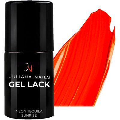Juliana Nails Gel Lack Neon Tequila Sunrise 6 ml Juliana Nails Gel Lack Neon Tequila Sunrise 6 ml