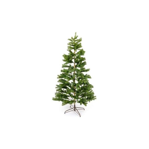 albero di natale artificiale 180 cm, con supporto in metallo