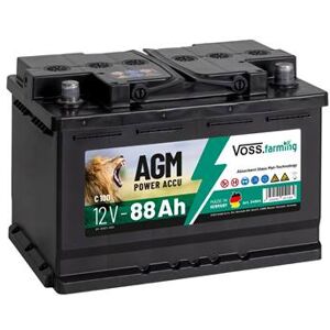 Batteria per elettrificatori, 12V 88Ah AGM VOSS.farming