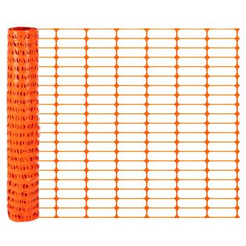 Voss Rete plastica per recinzione VOSS.farming ""PowerOFF"" Classic, altezza 100 cm - 50 m, 120x40 mm, arancione